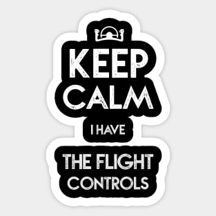 Airplane Pilot - I have the Flight Controls Sticker